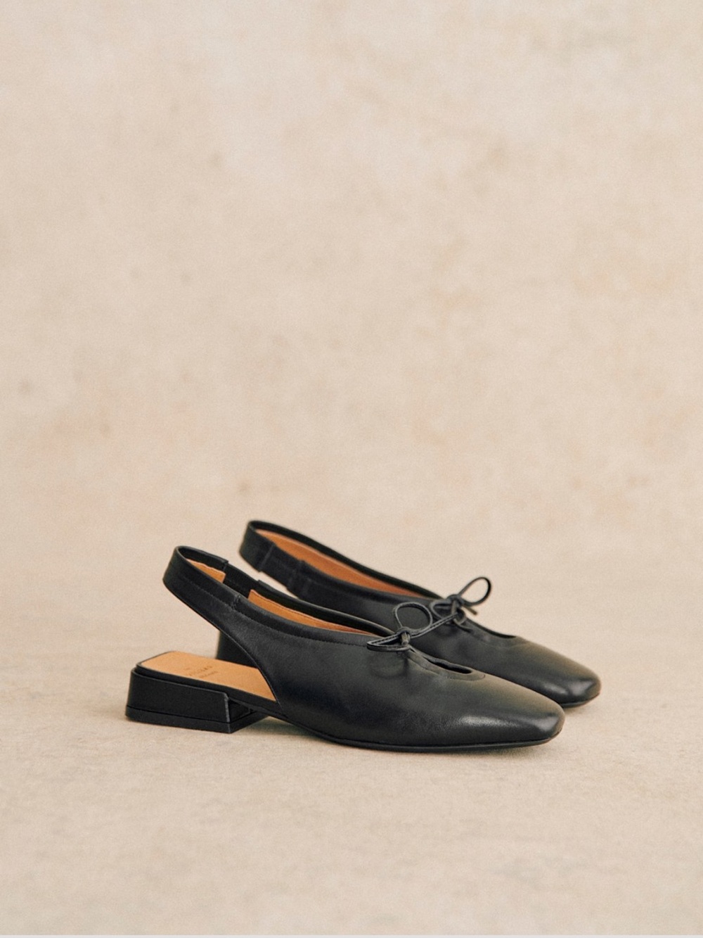 NEW Sezane Philippine Low Mary Janes in Smooth Black (US 6) - Picture 2 of 14